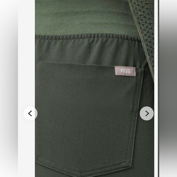 Figs Zamora 2.0 Joggers Neon Red, Moss - Picture 5 of 10